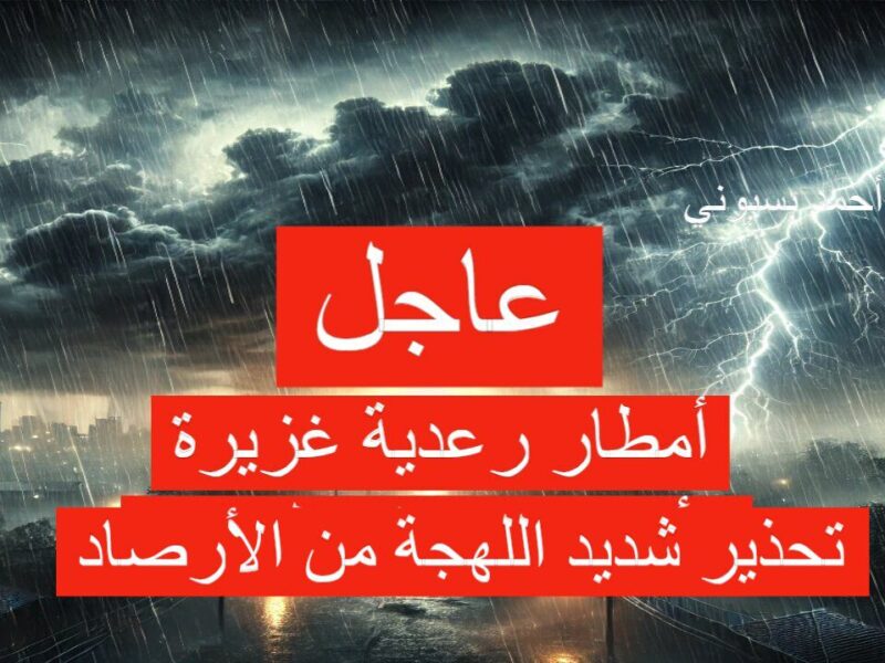 حالة الطقس غدا وتحذير عاجل من الأرصاد بشأن طقس الساعات المقبلة | ضباب واضطراب خطير